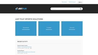 Just Play Sports Solutions