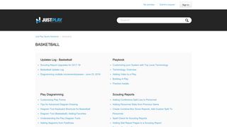 Basketball – Just Play Sports Solutions