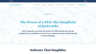 Employee Dashboard | Features | Justworks