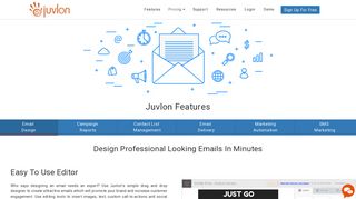 Email Marketing Features | Email & Bulk Marketing Software|Juvlon