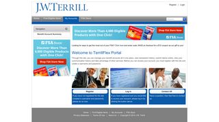 TerrillFlex Portal > My Accounts > Benefit Account Summary