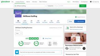 JWilliams Staffing Reviews | Glassdoor