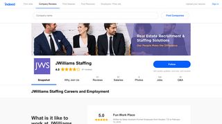 JWilliams Staffing Careers and Employment | Indeed.com