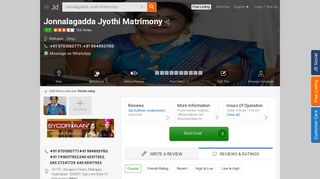 Jonnalagadda Jyothi Matrimony, Malkajgiri - Jonnalagadda ... - Justdial
