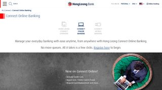 Online Banking - Hong Leong Connect