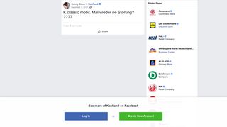 Benny Bauer - K classic mobil. Mal wieder ne Störung? ???? | Facebook