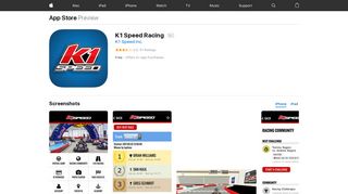 K1 Speed Racing on the App Store - iTunes - Apple
