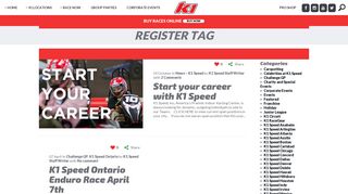 Register | K1 Speed