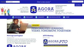 Homepage - Agora Cyber Charter SchoolAgora Cyber Charter School