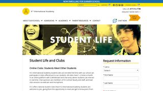 Student Life & Clubs | K12 International Academy