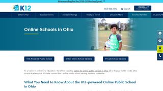 Online Schools in Ohio | K12 - K12.com