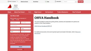 OHVA Handbook - Ohio Virtual Academy - K12.com