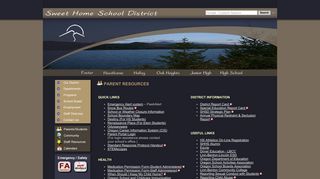 Parent / Student Resources - Sweet Home School District