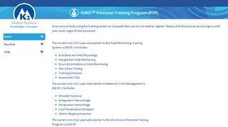 K2MS PTP Logo K2MS™ Perinatal Training Program - K2 Medical ...