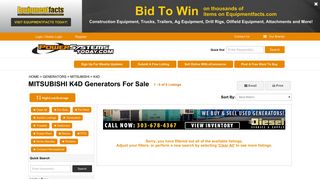 MITSUBISHI K4D For Sale - 1 Listings | MachineryTrader.com - Page ...