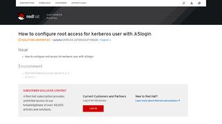 How to configure root access for kerberos user with .k5login