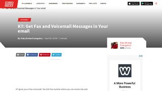K7: Get Fax and Voicemail Messages in Your email - MakeUseOf