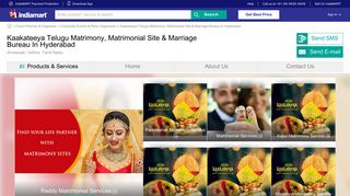 Kaakateeya Telugu Matrimony, Matrimonial Site & Marriage Bureau ...