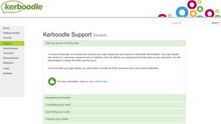 Kerboodle Support - Oxford University Press
