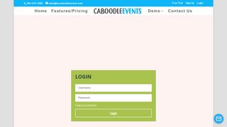 Login | Caboodle Events