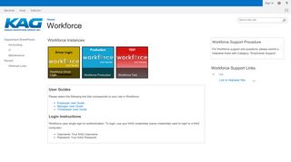 Workforce - Company Portal