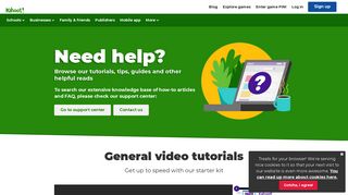 Kahoot! tutorials, guides and help resources