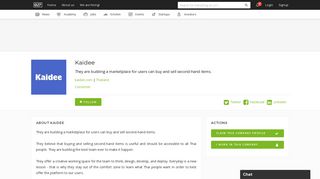 Kaidee | e27 Startup
