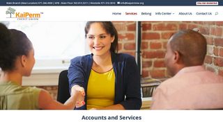 Accounts & Services - KaiPerm NW Credit Union