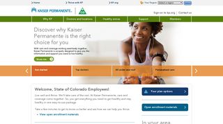 Kaiser Permanente® | Home | State of Colorado