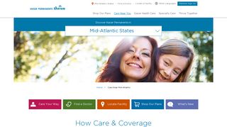 Virginia, Maryland & Washington DC Health Care | Kaiser Permanente