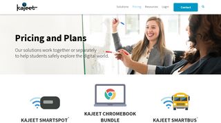 Wifi Pricing Plans for Students | Kajeet
