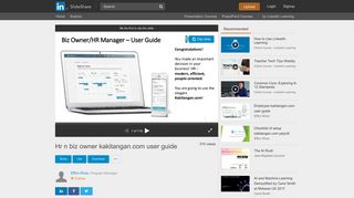 Hr n biz owner kakitangan.com user guide - SlideShare