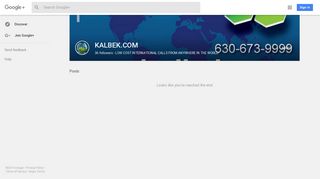 KALBEK.COM - Google+