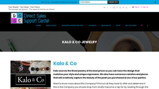 Direct Sales Support Center » Kalo & Co Jewelry
