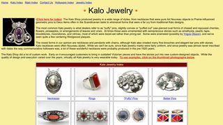Chicago Silver -- Kalo Jewelry