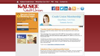 Kalsee Credit Union - Online Banking Community