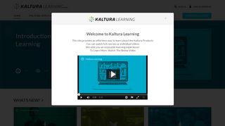 Kaltura Learning