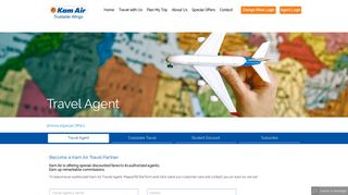 Travel Agent - Kam Air
