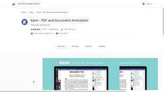 Kami - PDF and Document Annotation - Google Chrome