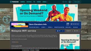 Malaysia WiFi service | Star Asia Elevator Wikia | FANDOM powered ...