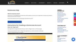 KanAccess Help | portal.kansas.gov