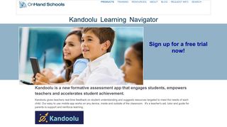 Kandoolu Learning Navigator :: OnHand Schools