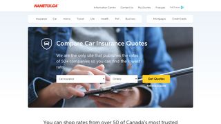 Compare Insurance Quotes For Car, Home, Travel & More - Kanetix.ca