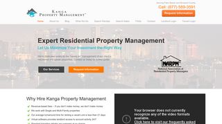 Kanga Property Management: Home