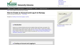 How to Create an Account and Log In to Kanopy | University Libraries ...