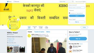 KESCo. Kanpur (@KescoKanpur) | Twitter