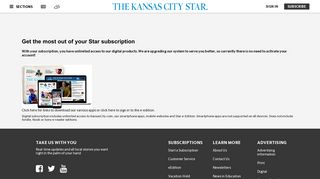 Activate Your Account | The Kansas City Star