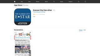 Kansas City Star eStar on the App Store - iTunes - Apple