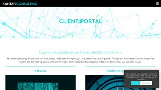 Client Portal - Kantar Consulting