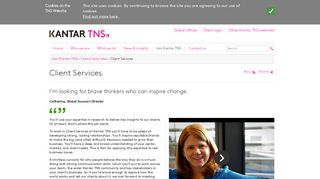 Client Services | Kantar TNS